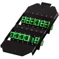 LogiLink Bodentankhalter, 6-fach, für 12 LWL-Adapter