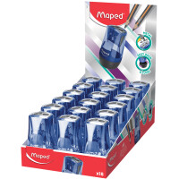 Maped Doppel-Spitzdose TONIC Metal, blau schwarz, Display