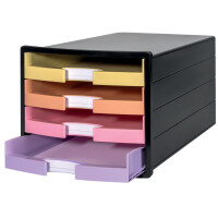 HAN Schubladenbox IMPULS, 4 offene Schübe,...