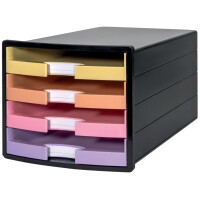 HAN Schubladenbox IMPULS, 4 offene Schübe,...