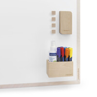 magnetoplan Whiteboard-Organizer Wood Series, birke