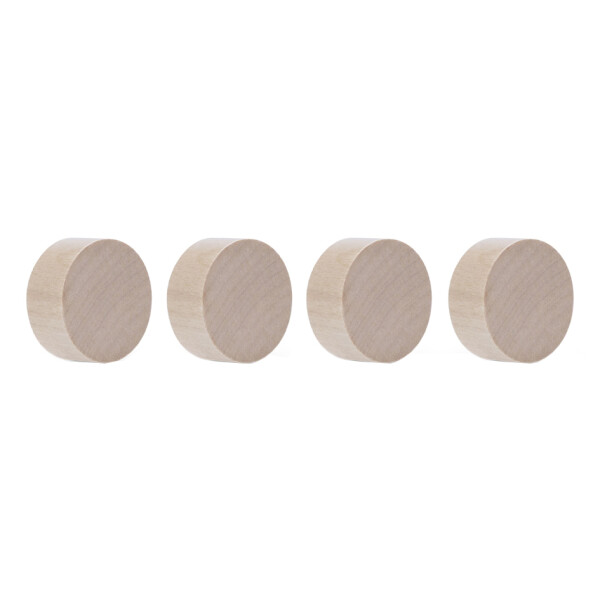 magnetoplan Neodym-Magnete Wood Series Circle, birke