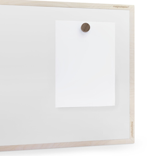 magnetoplan Neodym-Magnete Wood Series Circle, birke