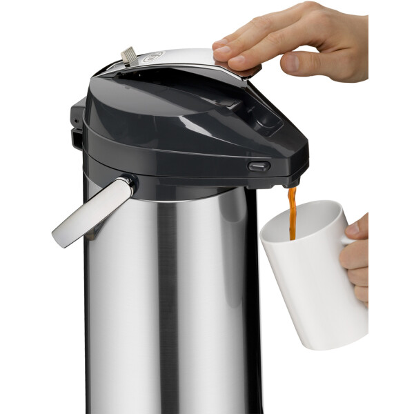 alfi Pump-Isolierkanne, Inhalt: 3 Liter, Edelstahl