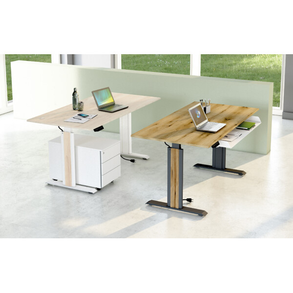 kerkmann Sitz-Steh-Schreibtisch Move 1 Advance, (B)1.800 mm