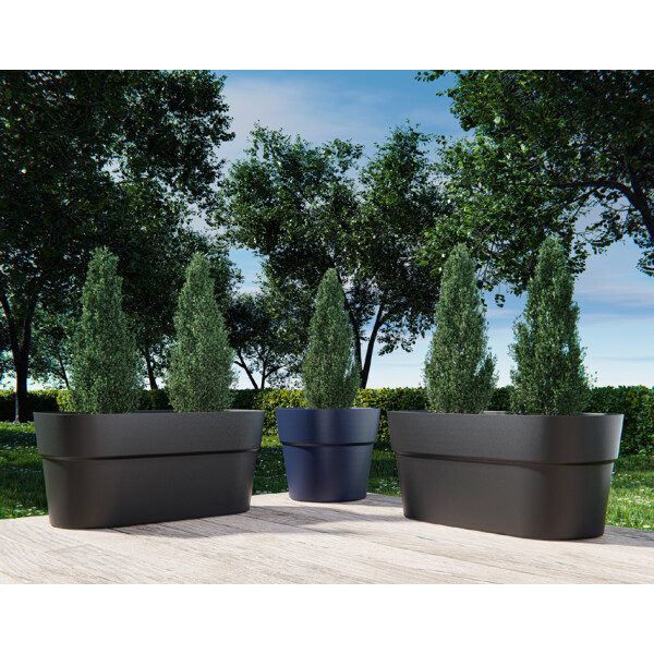 tera Pflanztrog "Sirio", Breite: 780 mm, sand