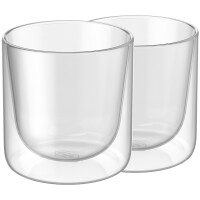 alfi Trinkglas-Set GLASSMOTION, doppelwandig, 190 ml
