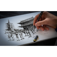 SAKURA Fineliner Pigma Micron, 10er Set + GRATIS Etui