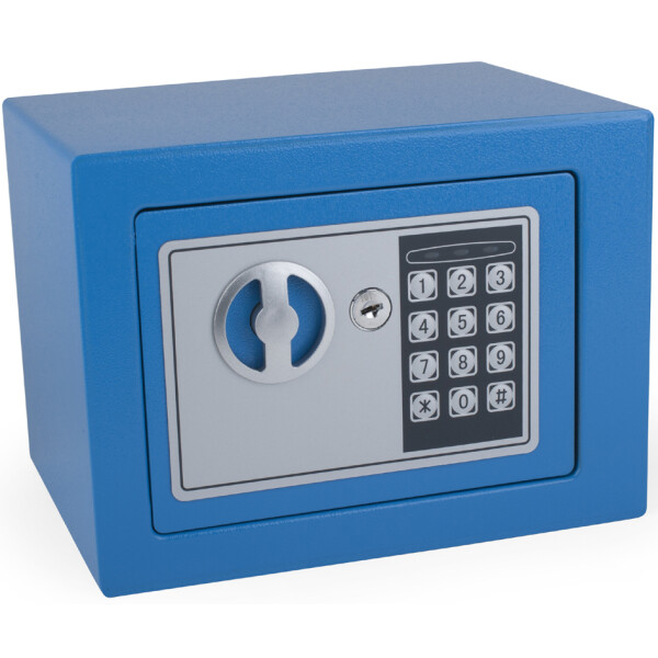 pavo Mini-Tresor, mit Elektronikschloss, weiß