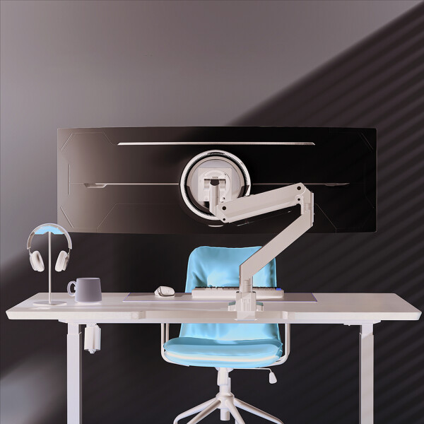 LogiLink Monitorarm, Armlänge: 526 mm, schwarz