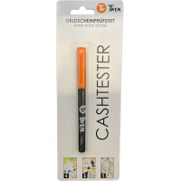 TWEN Falschgeld-Prüfstift, Farbe: orange schwarz