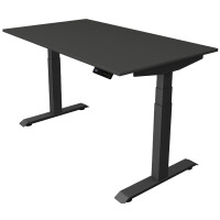 kerkmann Sitz-Steh-Schreibtisch Move 4, (B)2.500 mm, weiß