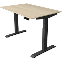 kerkmann Sitz-Steh-Schreibtisch Move 4, (B)2.500 mm, weiß
