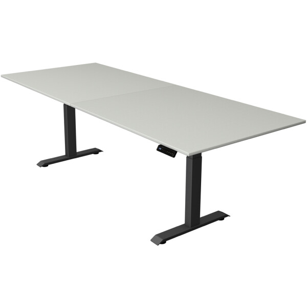 kerkmann Sitz-Steh-Schreibtisch Move 4, (B)2.000 mm, grau