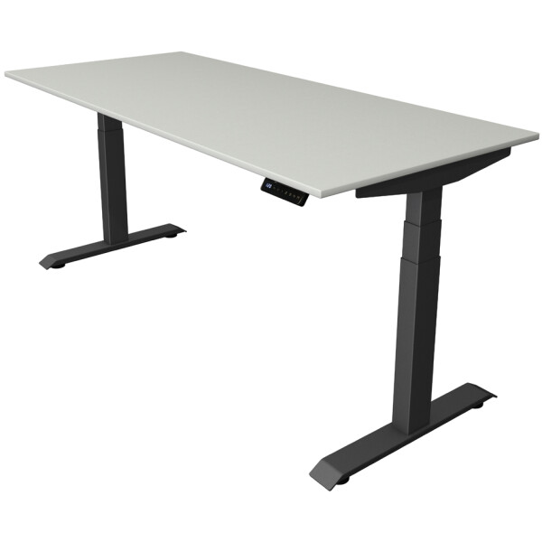 kerkmann Sitz-Steh-Schreibtisch Move 4, (B)2.000 mm, grau