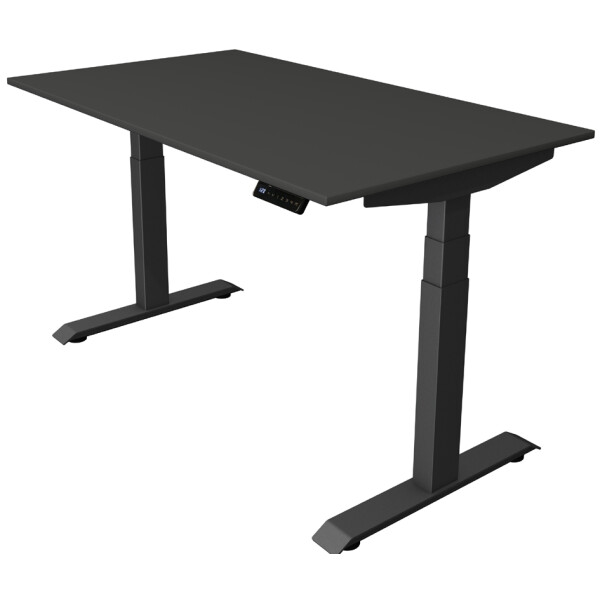 kerkmann Sitz-Steh-Schreibtisch Move 4, (B)1.400 mm, weiß