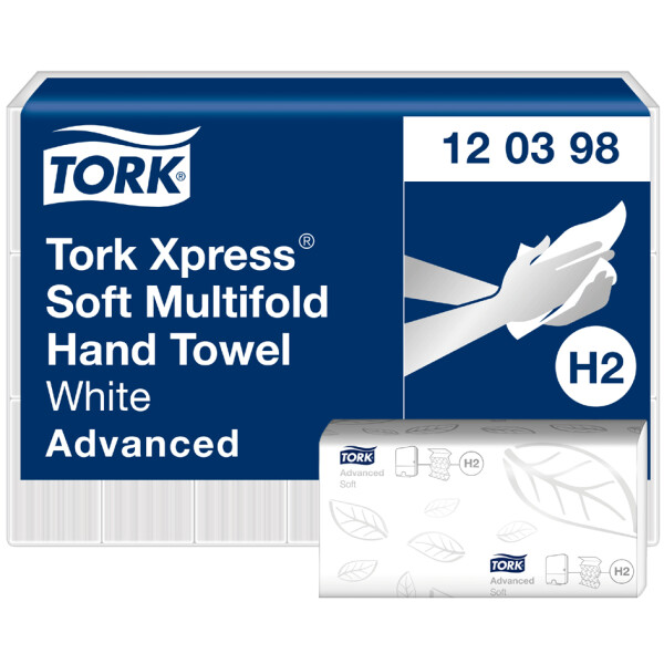 TORK Xpress Multifold-Handtuchpapier, 212 x 340 mm, W-Falz