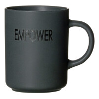 Ritzenhoff & Breker Kaffeebecher GRAU EMPOWER, 390 ml