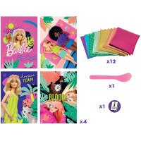 Maped Creativ Kreativset FOIL ART Barbie, 18-teilig