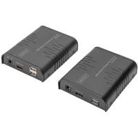 DIGITUS HDMI KVM IP Extender Receiver, Full HD