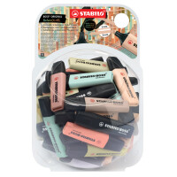 STABILO Textmarker BOSS ORIGINAL NatureCOLORS, 60er Display