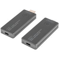 DIGITUS 4K Wireless Video Extender-Set, 30 m (USB-C - HDMI)
