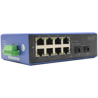 DIGITUS Industrial Gigabit Ethernet Switch, 8+2 Port
