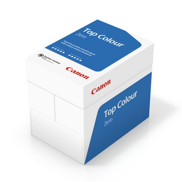 CANON Top Colour Zero Businesspapier weiß satiniert A4 90g - 1 Palette (100.000 Blatt)