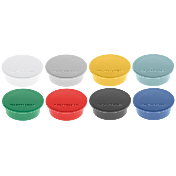magnetoplan Discofix Rundmagnet "color", schwarz