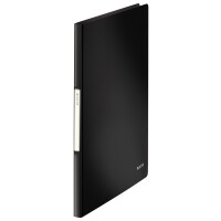 LEITZ Sichtbuch Solid, A4, PP, mit 20 Hüllen, hellrot