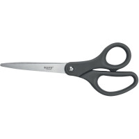 LEITZ Schere Titan, Länge: 205 mm, rund, grau