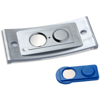 AVERY Zweckform Namensschild, 70 x 30 mm, silber, 5er Set