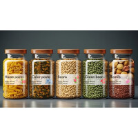 rillprint Universal-Etiketten, 70 x 37 mm, transparent