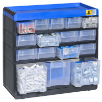 allit Kleinteilemagazin VarioPlus Pro 29 32, 16 Fächer