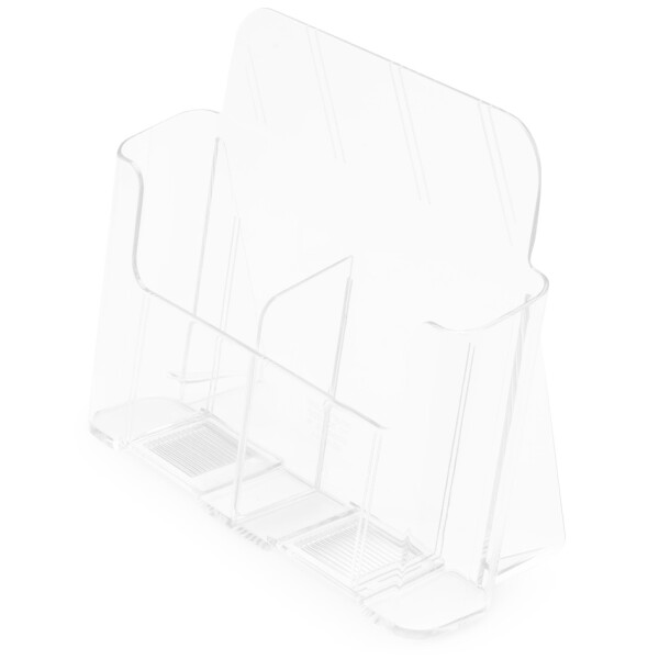 deflecto Prospekthalter "Docuholder", 1 3 DIN A4 hoch