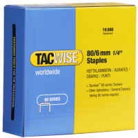 TACWISE Heftklammern 80 16 mm verzinkt, 10.000 Stück