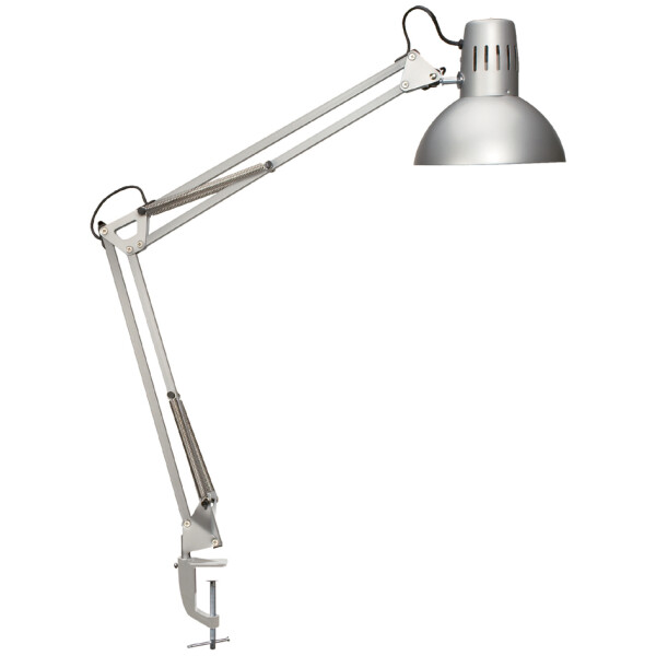 MAUL LED-Tischleuchte MAULstudy, mit Klemmfuß, silber