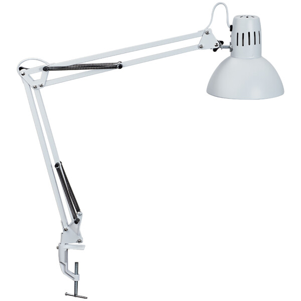 MAUL LED-Tischleuchte MAULstudy, mit Klemmfuß, silber