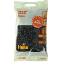 Hama Bügelperlen Bio midi, mittelrot, im Beutel