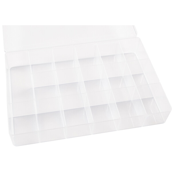 folia Sortierbox, aus PP, 17 Fächer, transparent