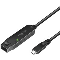 LogiLink USB 3.2 Gen2 Aktives Verlängerungskabel, 5,0 m