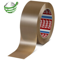 tesapack Verpackungsklebeband 60418, aus PET, 50 mm x 132 m