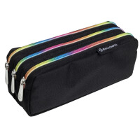EXACOMPTA Schlamper-Etui Rainbow, Polyester, 3 Fächer