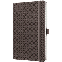 sigel Buchkalender Jolie Flair 2026, Kunstleder, A5, braun