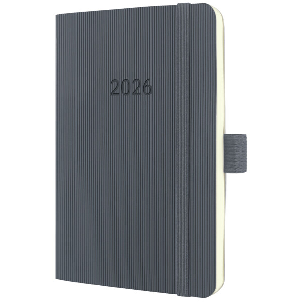 sigel Taschenkalender Conceptum 2026, ca. DIN A6, taupe