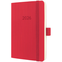 sigel Taschenkalender Conceptum 2026, ca. DIN A6, taupe