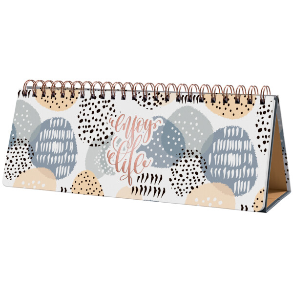 sigel Tischkalender Jolie "Glittery Joy", immerwährend