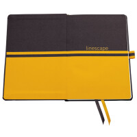 sigel Notizbuch Linescape, DIN A5 hoch, kariert, dunkelgrau