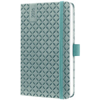 sigel Taschenkalender Jolie Flair 2026, Kunstleder, ozean-