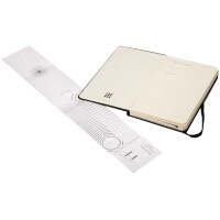 MOLESKINE Skizzenbuch L A5, 165g qm, Hardcover, schwarz